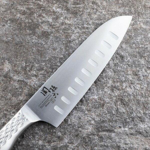 Seki High-Carbon Steel 165mm Santoku (All-Purpose Knife) | Japanese Kitchen Knife – view 2