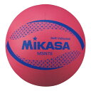 MSN78-R ソフトバレー円周78cm 約210g 赤 MIKASA