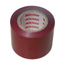 PP-50 R ラインテープ ポリプロピレン レッド 50mm幅×20m×5巻 MIKASA