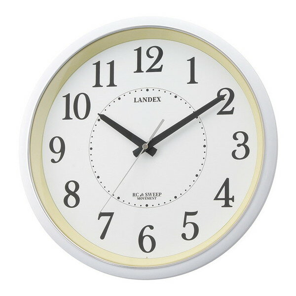 YW9164WH コチコチ音のしない電波時計(3.0)