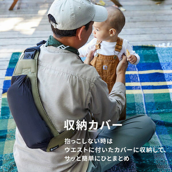 AWAY ミッドナイトブルー エルゴベビー CREGBCAWYMIDBLU [抱っこ紐]【保証期間：2年】