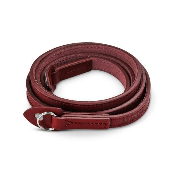 LCS-073107 cam-in ワインレッド [カメラストラップ リング式 イタリアンレザー LCS-073シリーズ (ネックストラップ・95cm)]