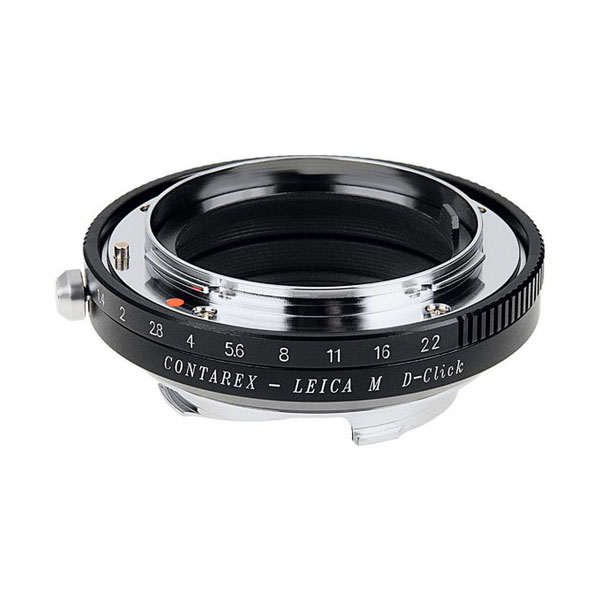 CRX-LM Fotodiox [マウントアダプター (コンタレックスマウントレンズ → ライカMマウント変換) 絞りリング付き]