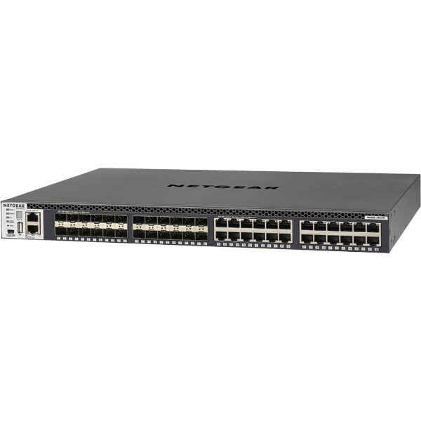 XSM4348S-100AJS NETGEAR [M4300-24X24F 10GBASE-T 24ポート + 10G SFP+ 24スロット Layer3マネージスイッチ（スタッカブル） 【ライフタイムハードウェア保証】]