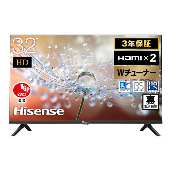 ハイセンス・ジャパン 32V型 BS/CSチューナー内蔵 ハイビジョン液晶テレビ 32A30H ハイセンス