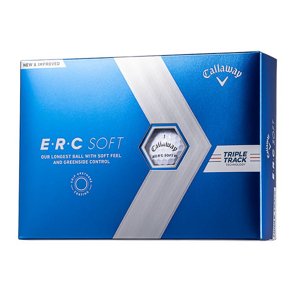  ERC SOFT ゴルフボール 2023年モデル トリプルトラック 1ダース(12個入り) キャロウェイ 