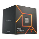 CPU AMD Ryzen 7 7700, with Wraith Prism Cooler 100-100000592BOX Socket : AM5 -お- -ds