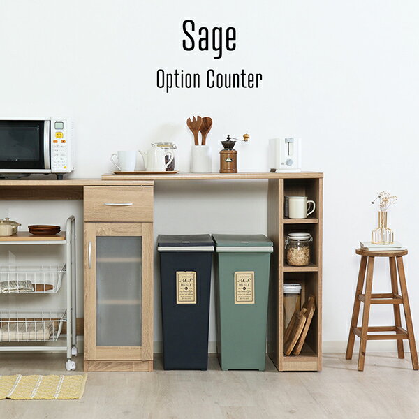 【エントリーでP5倍!20日20:00-27日1:59】 キッチンカウンター テーブル ゴミ箱 上 ラック キッチン収..