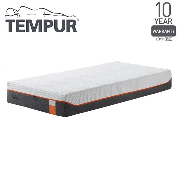 Tempur コントゥアエリート25 ホワイト ダブル 140×195×25 [テンピュール 低反発 マットレス ベッド 寝具 安眠 快眠 快適枕]【10年保証】 メーカー直送