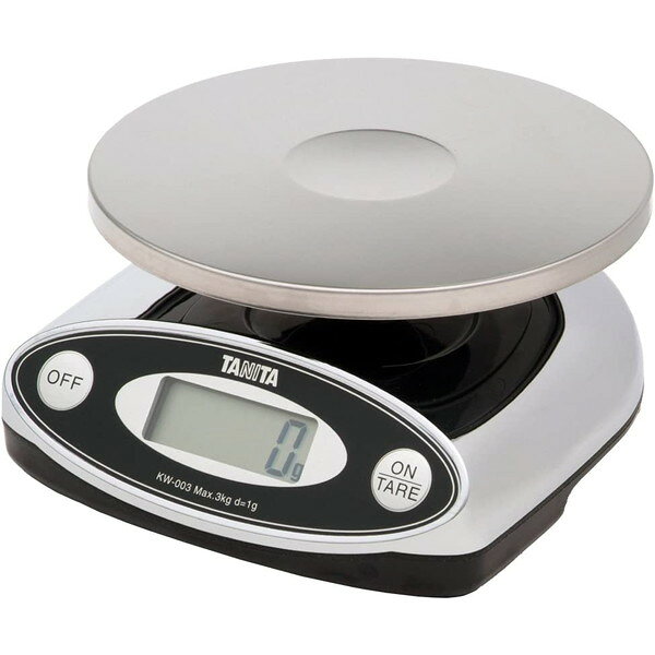 Kitchen Scales - KW-003-CR TANITA クロム [デジタル防水スケール]