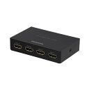 GREEN HOUSE グリーンハウス GH-HSPH4-BK HDMIスプリッタ 4K30P対応 4ポート 新生活 エクプラ特選