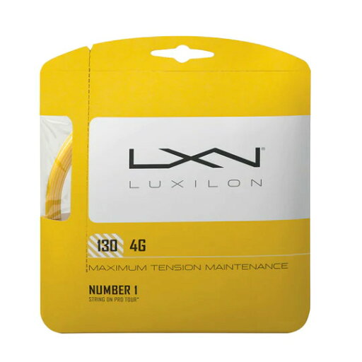 ルキシロン 硬式テニス用 ガット 4G 130 SET 1.30mm WRZ997112 LUXILON ルキシロン 硬式テニス用 ガット 4G 130 SET 1.30mm WRZ997112 LUXILON