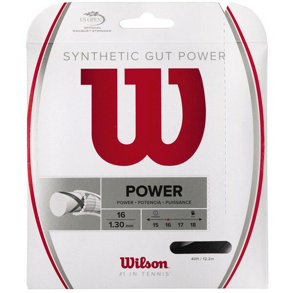 żƥ˥ å SYNTHETIC GUT POWER16 ֥å 1.30mm WRZ945200 륽