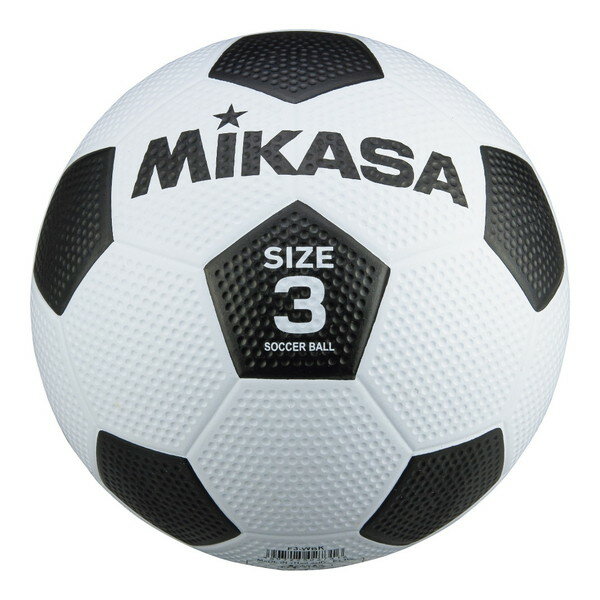 F3-WBK サッカーボール 3号球(小学生) ゴム MIKASA