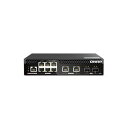 QSW-M2106PR-2S2T スイッチングハブ (10ポート/10GbE SFP 10GbE BASE-T (RJ45) 2.5GbE (RJ45)) QNAP