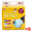 【8個セット】コーチョー ネオ・オムツ M 28枚
