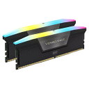 Corsair CMH32GX5M2B5600C36K DDR5 5600MHz 32GB(16GBx2) UDIMM 36-36-36-76 XMP 3.0 VENGEANCE RGB Black 1.25V [デスクトップ用メモリ]