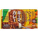 ご注文前にご確認ください※ 12時から14時の時間帯指定はできません。ご指定の場合は14時から16時にて手配いたします。商品説明★ ひき肉ひとつでつくる新提案!じっくりとアメ色になるまで炒めた玉ねぎの旨みと、3種の香味野菜のコクがギュッとつまったキーマカレーです。※メーカーの都合により、パッケージ・仕様・成分・生産国等は予告なく変更になる場合がございます。※上記理由でのご返品はお受けできませんので、事前お問合せなどご注意のほど宜しくお願いいたします。スペック* 総内容量：172g* 商品サイズ：25×197×98* 成分：パーム油・なたね油混合油脂(国内製造)、小麦粉、砂糖、食塩、でん粉、カレー粉、オニオンエキスパウダー、オニオンパウダー、ジンジャー、ガーリック、レーズンペースト、酵母粉末、チーズ加工品、ナツメッグ、ブラックペッパー、マッシュルームペースト、シナモン、セロリーシード、酵母エキスパウダー、フェネグリーク、野菜ブイヨンパウダー、クローブ/調味料(アミノ酸等)、着色料(カラメル、カロチン)、酸味料、乳化剤、香料、(一部に小麦・乳成分・大豆・豚肉を含む)* 単品JAN：4901002174958