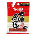 エスビー食品 S B エスビー 七味唐辛子 袋 14g ×10 メーカー直送