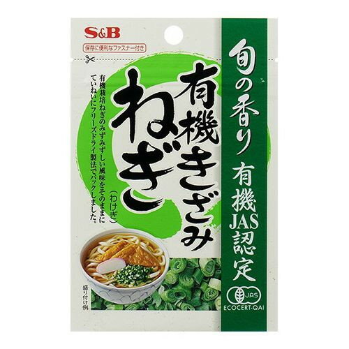 ご注文前にご確認ください※ 12時から14時の時間帯指定はできません。ご指定の場合は14時から16時にて手配いたします。商品説明★ 有機栽培ねぎのみずみずしい風味をそのままにていねいにフリーズドライ製法でパックしました。※メーカーの都合により、パッケージ・仕様・成分・生産国等は予告なく変更になる場合がございます。※上記理由でのご返品はお受けできませんので、事前お問合せなどご注意のほど宜しくお願いいたします。スペック* 総内容量：1.2g* 商品サイズ：12×100×150* 成分：有機ねぎ(有機わけぎ)* 生産国：タイ* 単品JAN：4901002004477