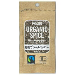 エスビー食品 S&B OGスパイス有機ブラックペッパー あらびき袋 17g ×10 メーカー直送