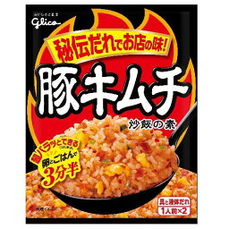 グリコ 豚キムチ炒飯の素 43.6g ×10 メーカー直送