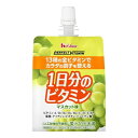 ご注文前にご確認ください※ 商品パッケージや仕様につきまして、予告なく変更されることがございます。※ 賞味期限表示がございます商品は、製造年月から表示期限までになります。※ 12時から14時の時間帯指定はできません。ご指定の場合は14時から16時にて手配いたします。商品説明★ ・栄養素等表示基準値(2015)に基づき、ビタミン全13種類を配合。・1日に必要なビタミン全13種類を1袋でしっかり補給することができる。・人工甘味料不使用で果実らしいおいしさのマスカット味。(果汁10%未満)・小腹満たしに最適なゼリー飲料180g※メーカーの都合により、パッケージ・仕様・成分・生産国等は予告なく変更になる場合がございます。※上記理由でのご返品はお受けできませんので、事前お問合せなどご注意のほど宜しくお願いいたします。スペック* 総内容量：180g* 商品サイズ：40×80×130* 成分：糖類(果糖ぶどう糖液糖(国内製造)、砂糖)、マスカット果汁、植物油脂パウダー/酸味料、ゲル化剤(増粘多糖類)、乳酸カルシウム、V.C、塩化カリウム、香料、パントテン酸Ca、ナイアシン、V.E、クチナシ色素、V.B1、V.B2、V.A、V.B6、葉酸、V.K、ビオチン、V.D、V.B12* 生産国：日本* 単品JAN：4530503881593