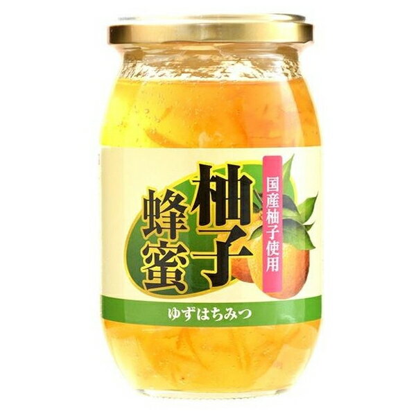 国産 柚子蜂蜜 400g ユニマットリケン