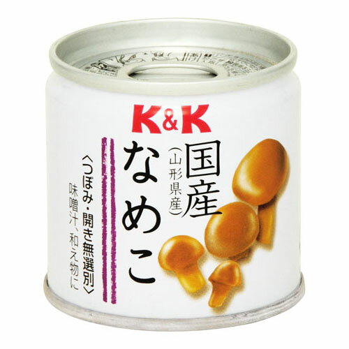 国分 K&K 国産 なめこ 水煮 80g ×6 メーカー直送 ギフト プレゼント