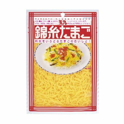 ご注文前にご確認ください※ 12時から14時の時間帯指定はできません。ご指定の場合は14時から16時にて手配いたします。商品説明★ ちらし寿司、冷し中華、サラダ、お弁当に・・・。そのままご利用いただけるしっとりタイプ。さっと湯通しをすると、さらに柔らかく、一層おいしく召し上がっていただけます。※メーカーの都合により、パッケージ・仕様・成分・生産国等は予告なく変更になる場合がございます。※上記理由でのご返品はお受けできませんので、事前お問合せなどご注意のほど宜しくお願いいたします。スペック* 総内容量：40g* 商品サイズ：15×140×200* 成分：液卵(国内製造)、植物油脂、乾燥卵、砂糖、食塩、乳たん白、チキンパウダー/グリセリン、加工でん粉、ソルビトール、リン酸ナトリウム、カロチノイド色素、(一部に卵・乳成分・鶏肉を含む)* 生産国：日本* 単品JAN：4901577315237