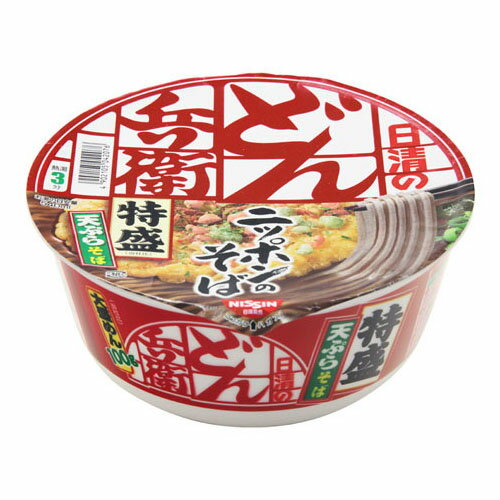 日清食品 どん兵衛 特盛天ぷらそば 143g ×12 メーカー直送 ギフト プレゼント