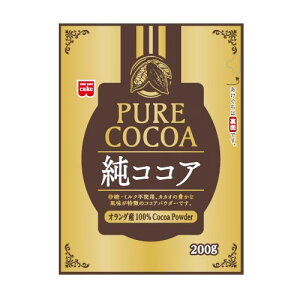 共立食品 共立 純ココア 200g ×6 メーカー直送