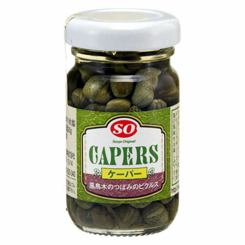 讃陽食品工業 SO ケーパー 瓶 60g ×6 メーカー直送 ギフト プレゼント