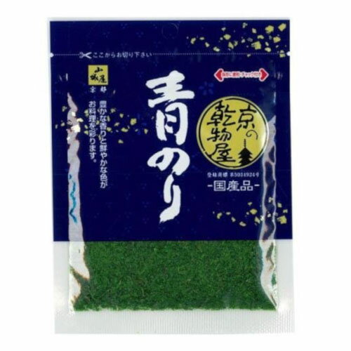 ご注文前にご確認ください※ 12時から14時の時間帯指定はできません。ご指定の場合は14時から16時にて手配いたします。商品説明★ 豊かな香りと鮮やかな色がお料理を彩ります。※メーカーの都合により、パッケージ・仕様・成分・生産国等は予告なく変更になる場合がございます。※上記理由でのご返品はお受けできませんので、事前お問合せなどご注意のほど宜しくお願いいたします。スペック* 総内容量：2.5g* 商品サイズ：5×121×160* 成分：青のり(国産)* 単品JAN：4973259009086