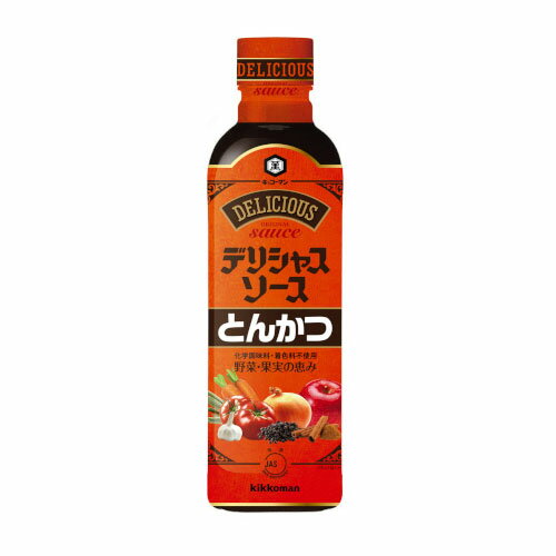 キッコーマン デリシャスソース とんかつ 500ml ×20 メーカー直送