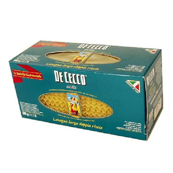 日清製粉ウェルナ ディ・チェコ No1 ラザーニヤ 500g ×10 メーカー直送 プレゼント ギフト