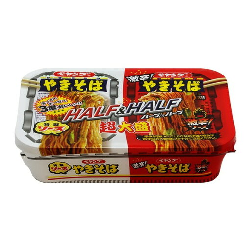 まるか食品 ペヤング ソースやきそば 超大盛ハーフ&激辛 235g ×12 メーカー直送 ギフト プレゼント まるか食品 ペヤング ソースやきそば 超大盛ハーフ&激辛 235g ×12 メーカー直送 ギフト プレゼント