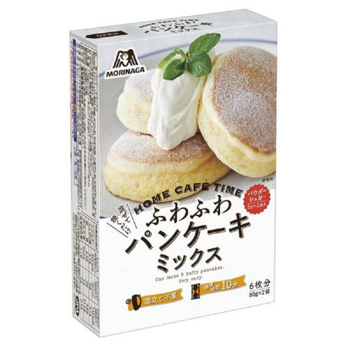 森永製菓 ふわふわパンケーキミックス 170g ×6 メーカー直送