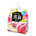 たらみ おいしい蒟蒻ゼリー ピーチ味 150g ×6 メーカー直送 お中元 ギフト 夏ギフト プレゼント