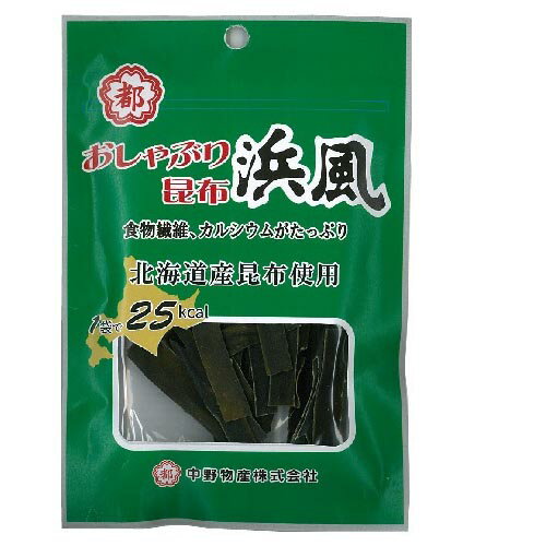 中野物産 おしゃぶり昆布 浜風 10g ×10 メーカー直送