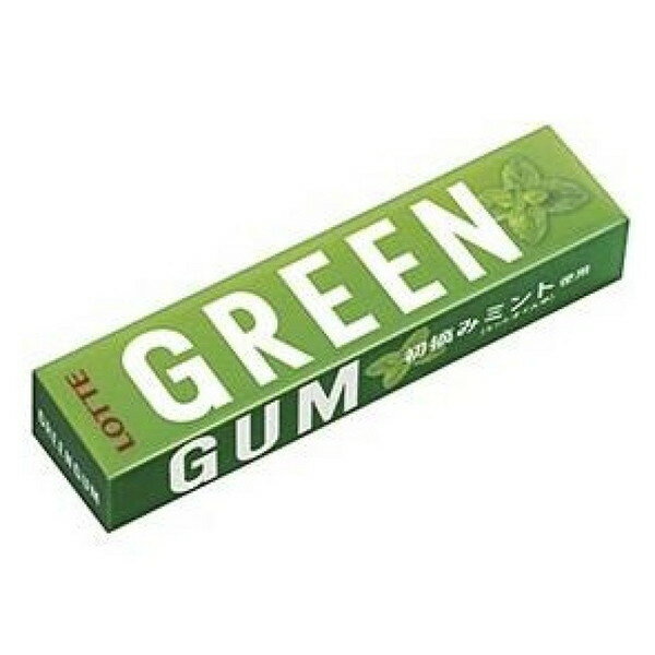 ご注文前にご確認ください※ 12時から14時の時間帯指定はできません。ご指定の場合は14時から16時にて手配いたします。商品説明★ ペパーミント本来の上質で濃厚な風味が楽しめるグリーンガム。※メーカーの都合により、パッケージ・仕様・成分・生産国等は予告なく変更になる場合がございます。※上記理由でのご返品はお受けできませんので、事前お問合せなどご注意のほど宜しくお願いいたします。スペック* 総内容量：9枚* 商品サイズ：21×76×21* 成分：マルチトール、エリスリトール、還元パラチノース、乾燥ペパーミント、ウーロン茶抽出物、ガムベース、甘味料(キシリトール、アスパルテーム・L-フェニルアラニン化合物、アセスルファムK)、香料、軟化剤、着色料(銅葉緑素)、(原材料の一部にゼラチンを含む)* 単品JAN：49368307