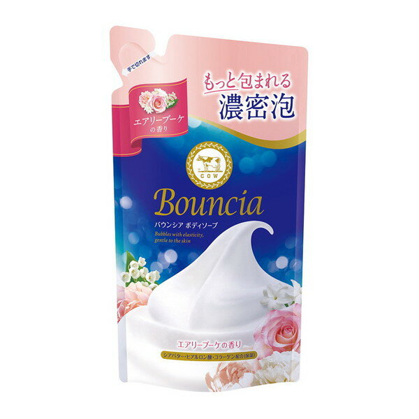 바운시아 바디 비누 에어리 부케 향기 리필용 360mL 우유 비누