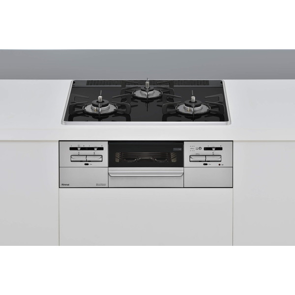 RS31W35P39DGAVW-LP Rinnai シルバー マイトーン [ビルトインガスコンロ (プロパンガス用・3口・左右強火力タイプ・幅60cm)]