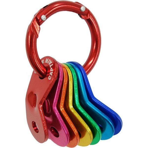 UA-4507 セブンカラーズ ジュラルミン自在(カラビナ付) CAPTAIN STAG