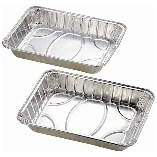 スペック* 製品サイズ(約/mm)：460×335×65* 重量(約/g)：100* 品質表示(材質/その他)：アルミニウム(溶融温度:約660℃)* 仕様/その他：オーブン使用可、電子レンジ・IH(電磁調理器)は使用不可* 原産国：中国