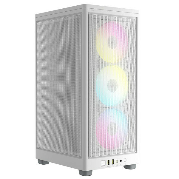 CC-9011247-WW Corsair ホワイト iCUE 2000D RGB AIRFLOW - ITX Tower - White [PCケース](2)