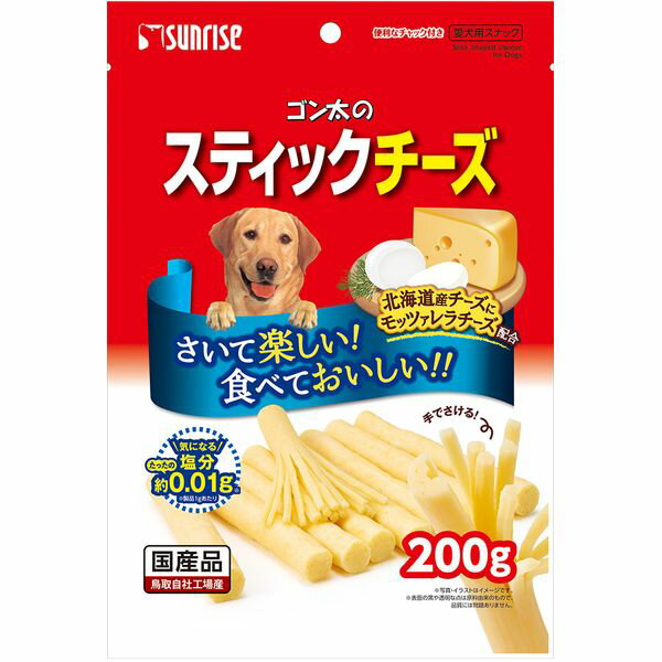 マルカン ゴン太のスティックチーズ 200g