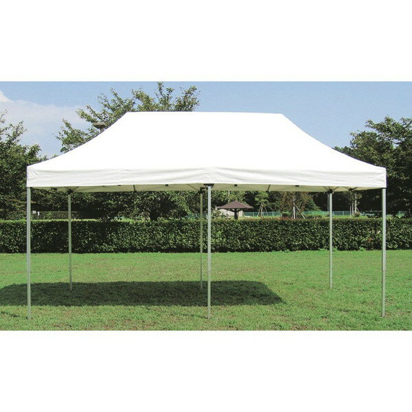 【法人限定】 エバニュー EVERNEW EKA733 400 ワンタッチテント2.4×2.4 黄 メーカー直送