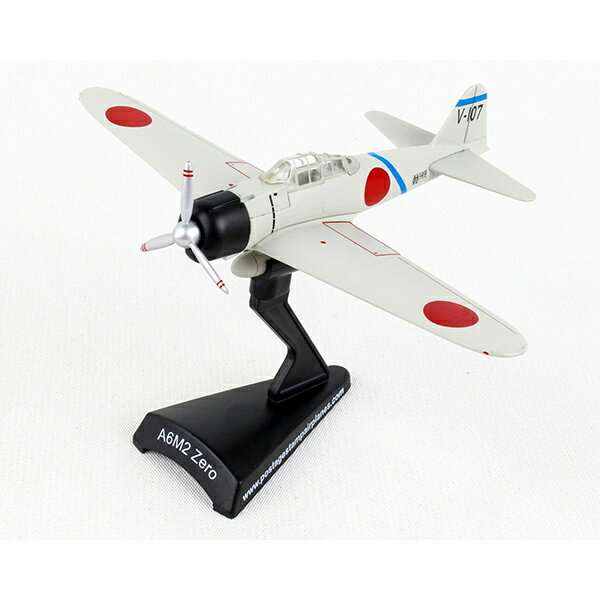 A6M2 零戦 V-107 POSTAGE STAMP PS53434 航空機モデル 1/97 POSTAGE STAMP