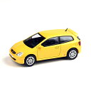 パラゴン ホンダ シビック タイプR EP3 2001 サンライトイエロー RHD PA-65345 ミニカー 1/64 PARAGON